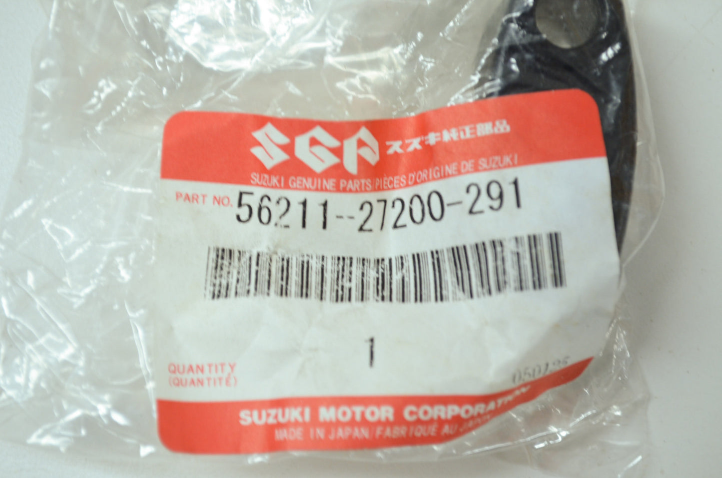 NEW OEM Suzuki Upper Handle Bar Clamp ALT125 DR100 DR125 56211-27200-291 NOS