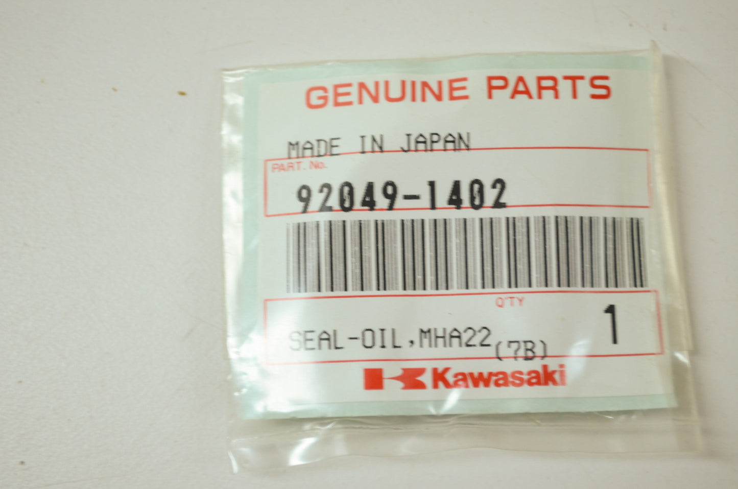 New OEM Kawasaki 92049-1402 Oil Seal MHA22 28 5.7 NOS
