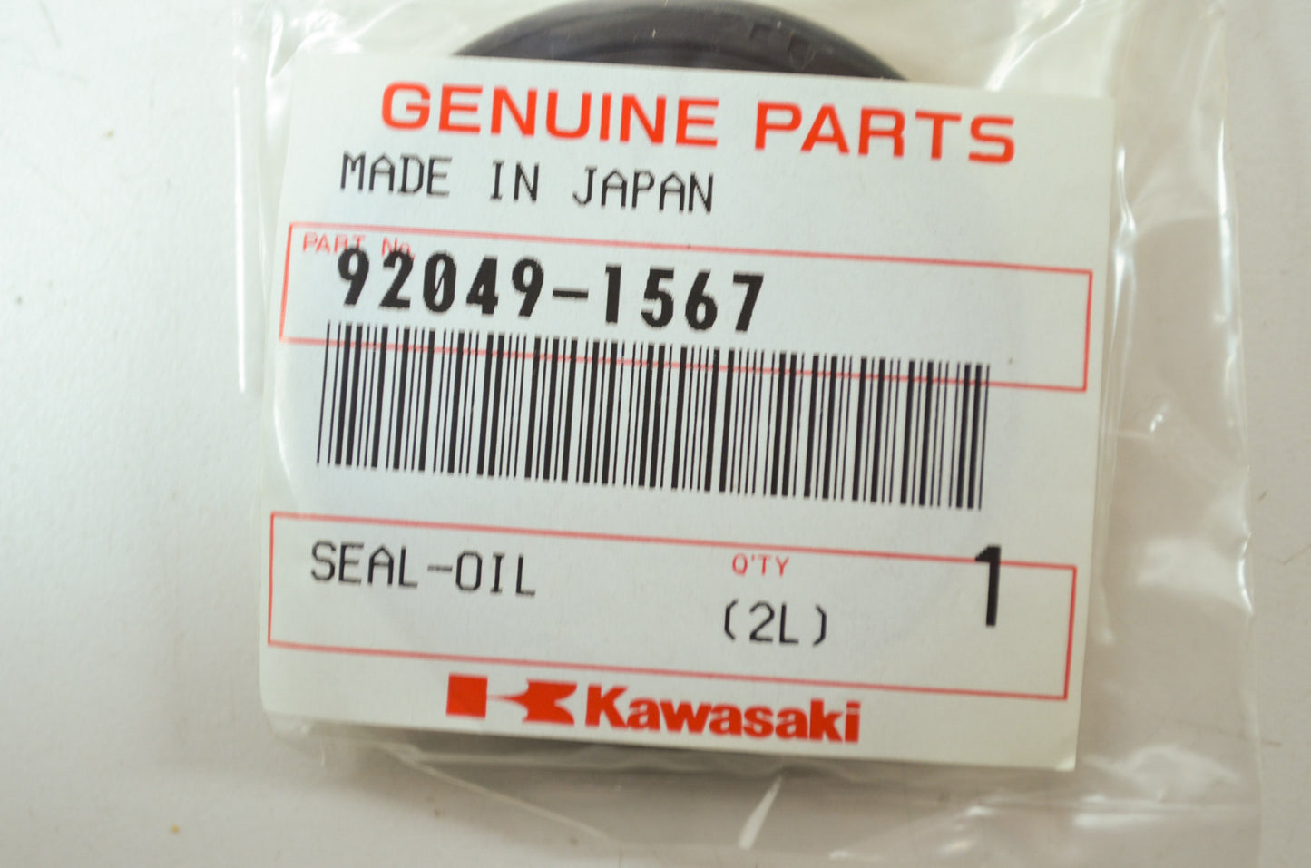OEM Kawasaki 92049-1567 Oil Seal NOS