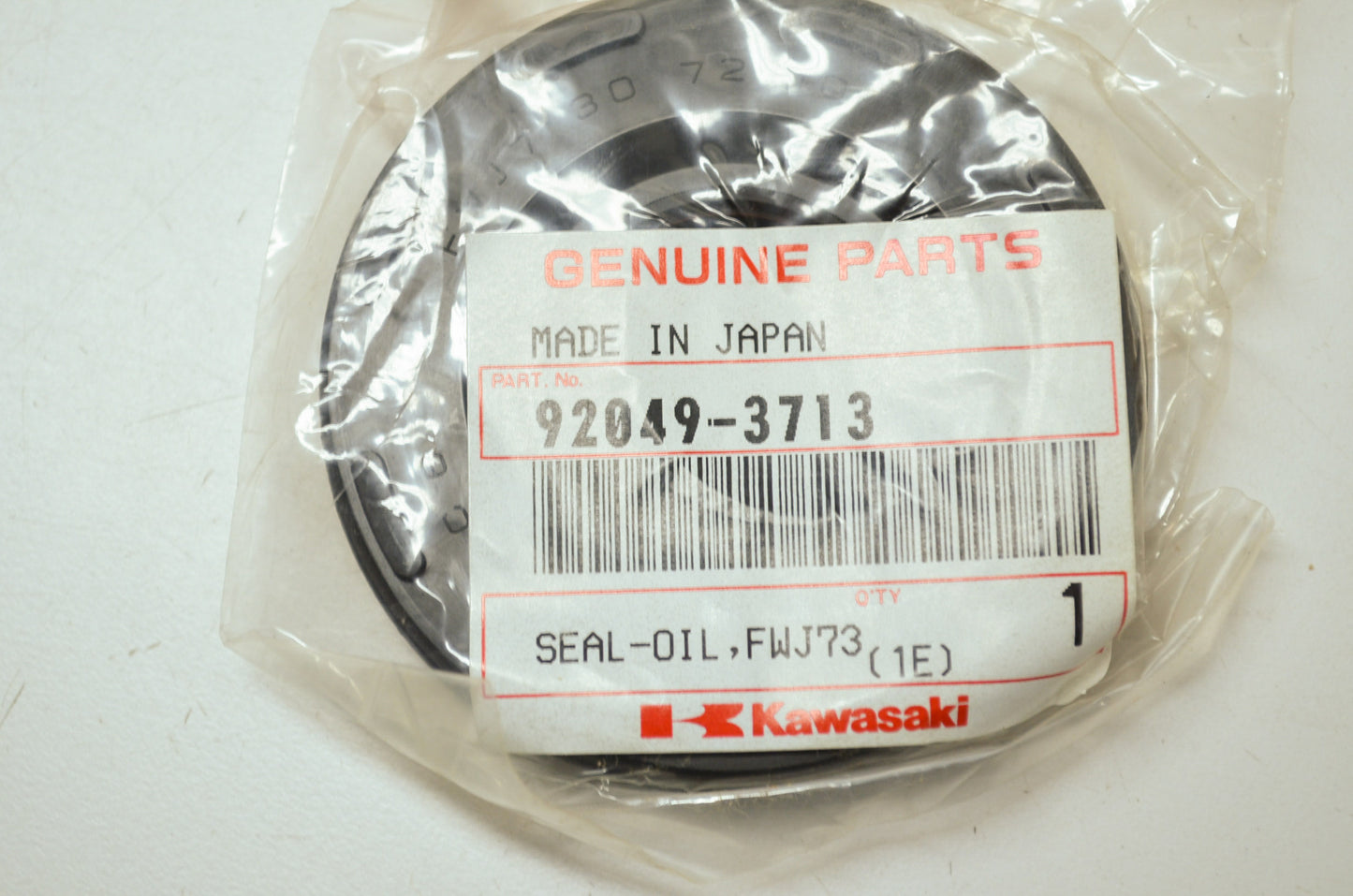 OEM Kawasaki 92049-3713 Oil Seal FWJ7307210ZS NOS