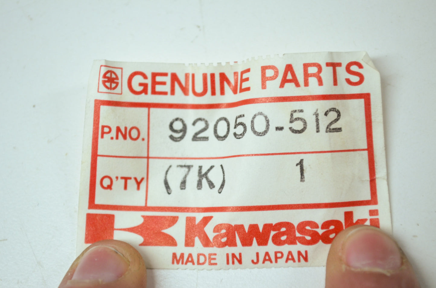 NEW OEM Kawasaki Engine Seal 76-81 JS400 JS440 92050-512 NOS