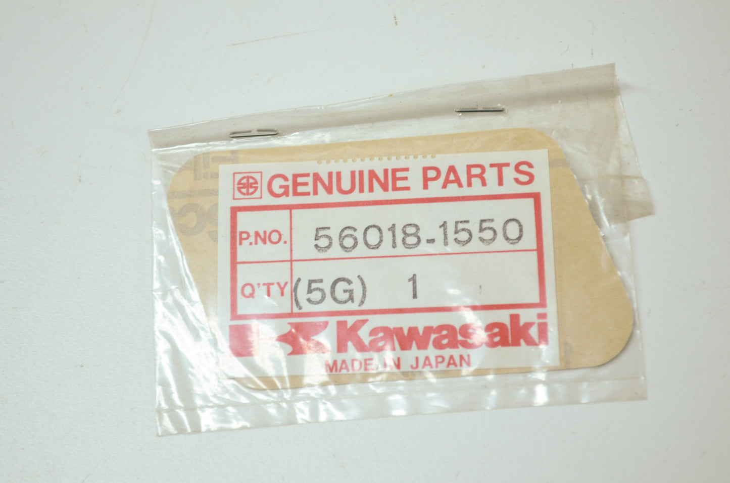 OEM Kawasaki 56018-1550 Side Cover Mark "80" NOS