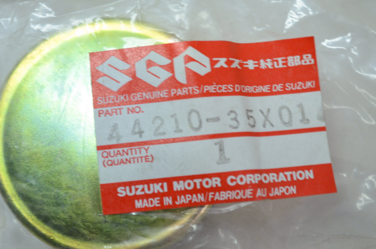 OEM Suzuki 44210-35X01 Fuel Filler Cap NOS