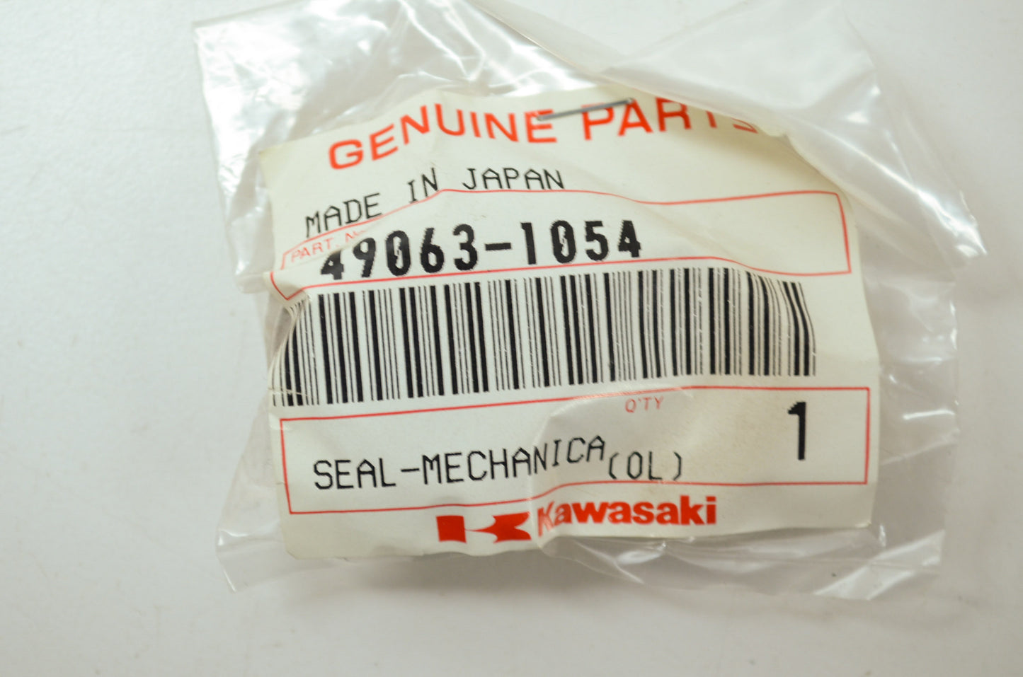 OEM Kawasaki 49063-1054 Mechanical Seal NOS
