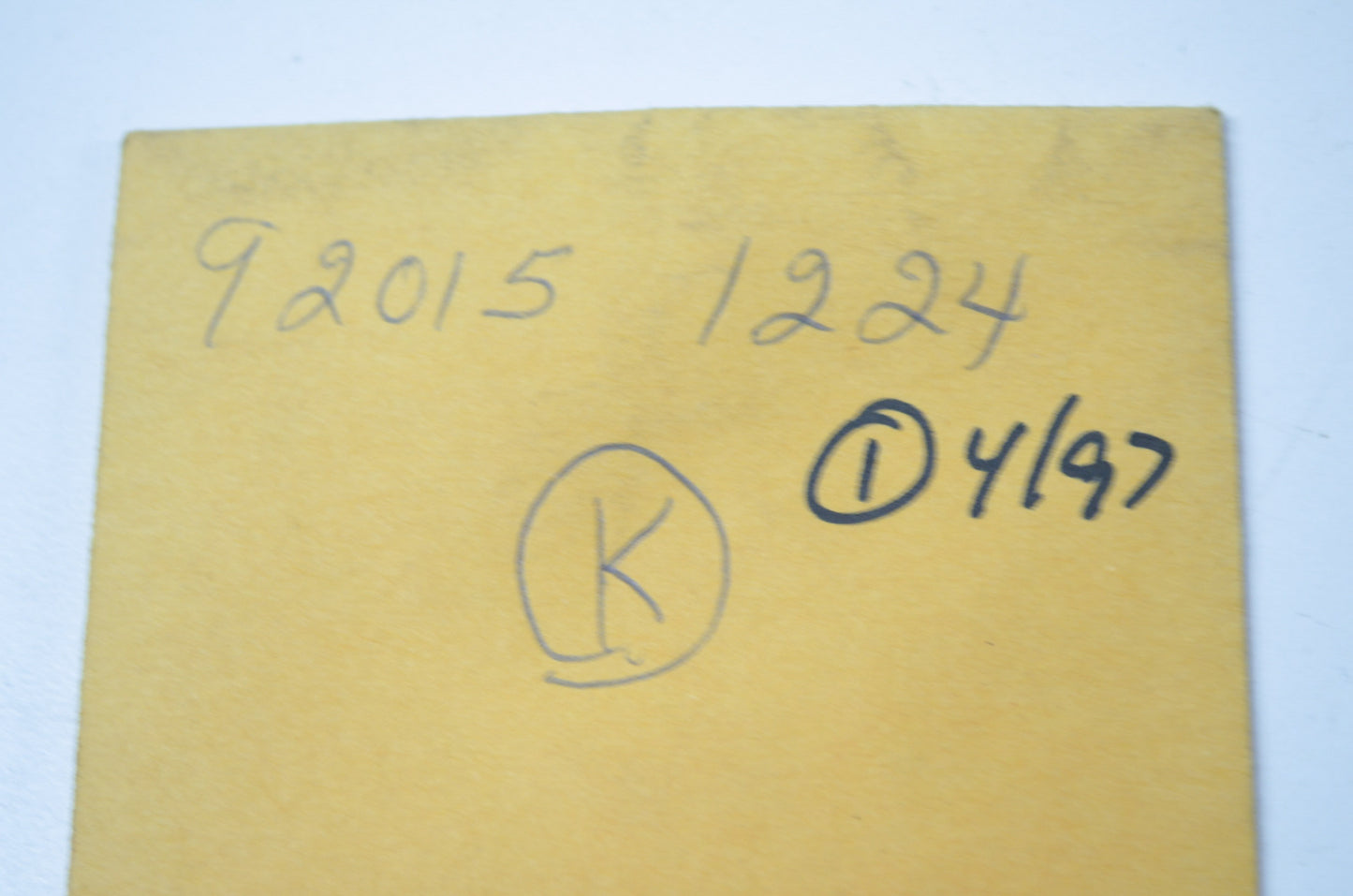 OEM Kawasaki 92015-1224 Nut NOS