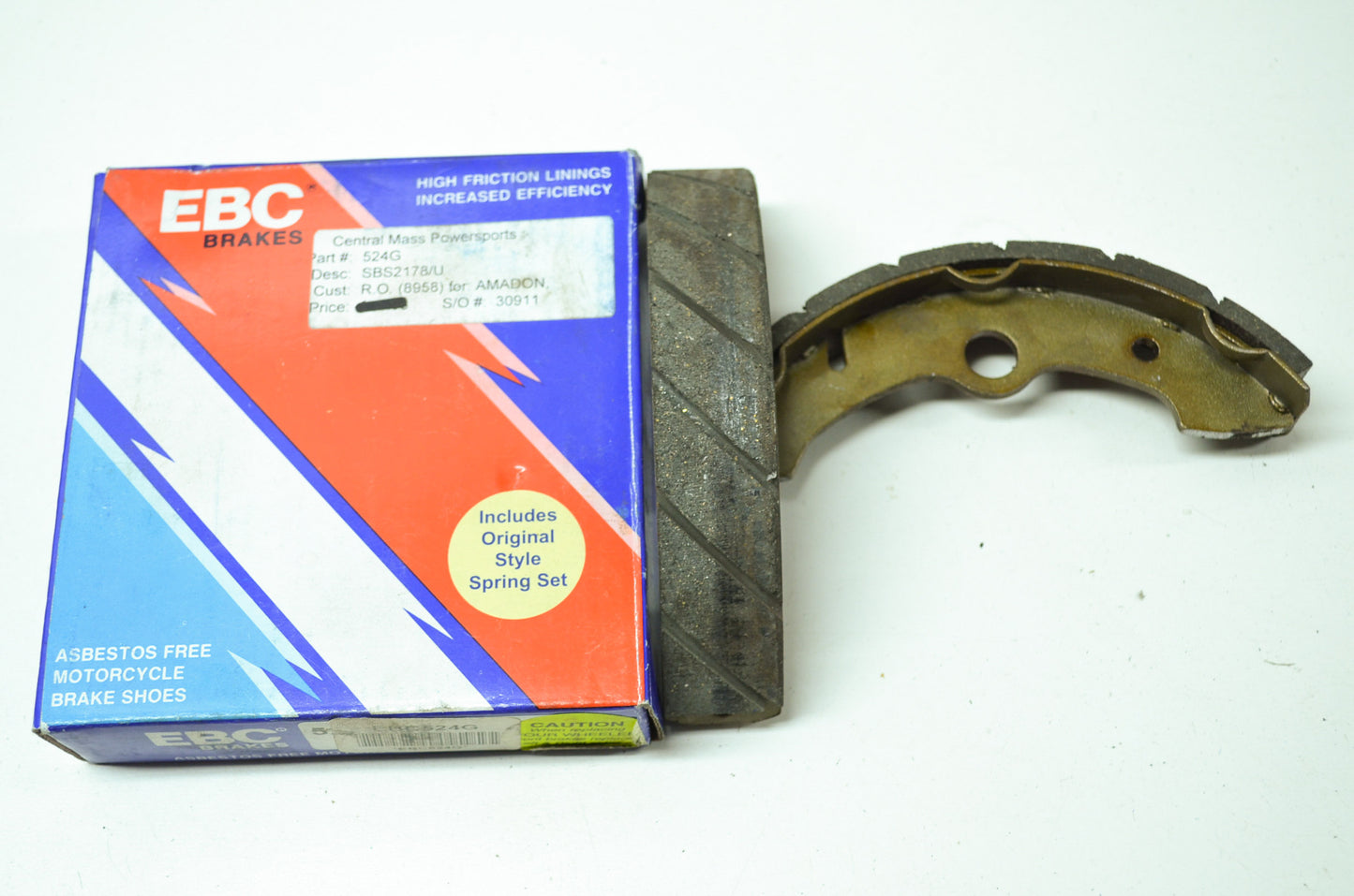 NEW EBC Brake Shoes Yamaha Big Bear 350 Kodiak 400 EBC-524G NOS