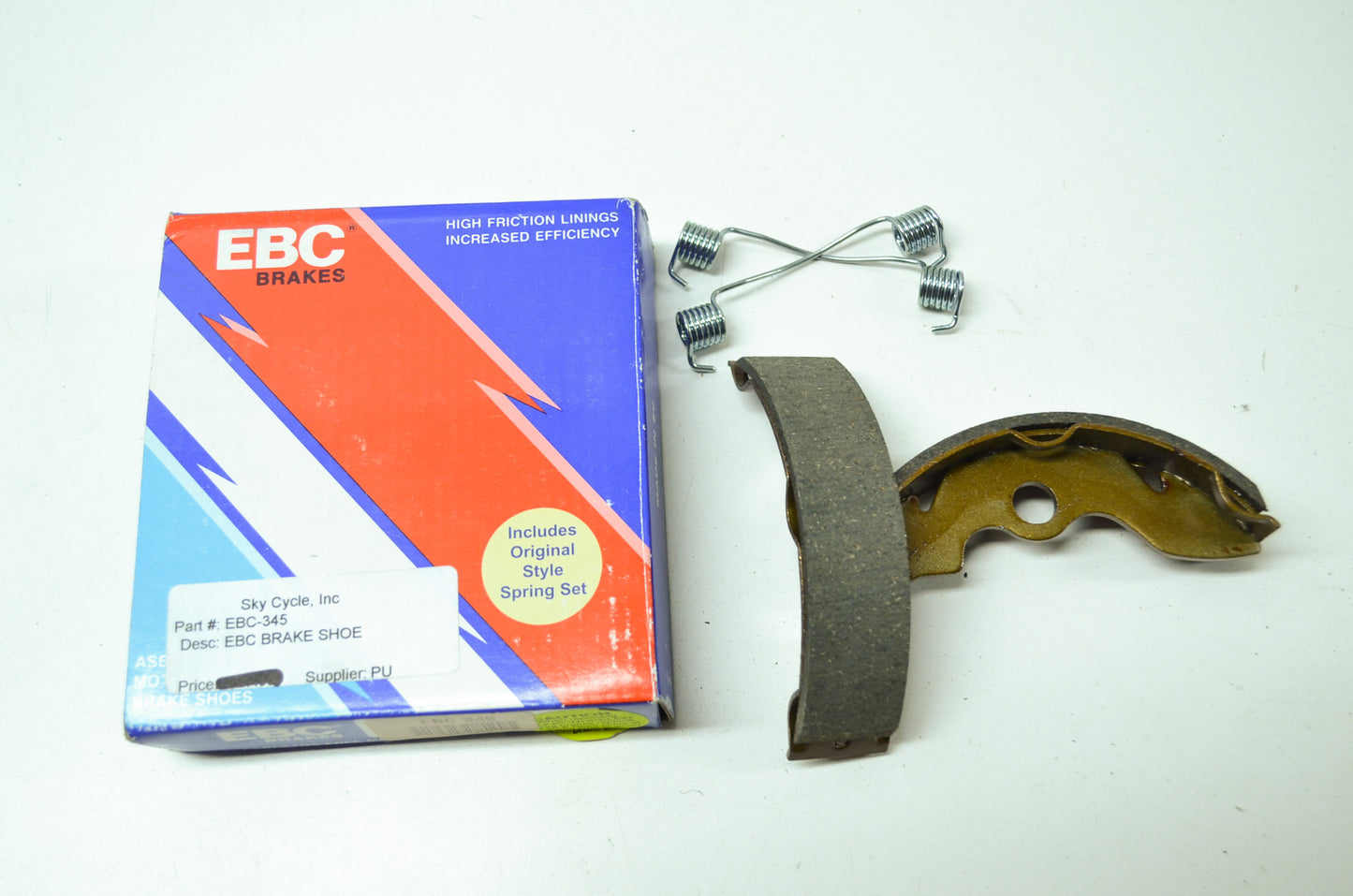 NEW EBC Brake Shoes TRX200 Fourtrax TRX300 2WD EBC-345 NOS