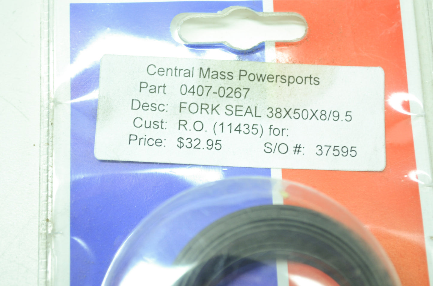 Parts Unlimited 0407-0267 Fork Seals 38x50 NOS