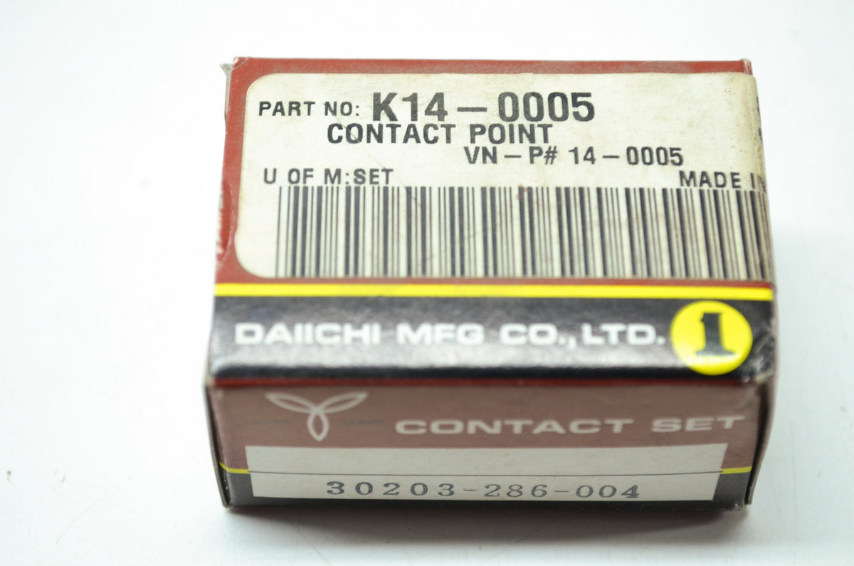 Daiichi 30204-286-004 Points Set Honda NOS