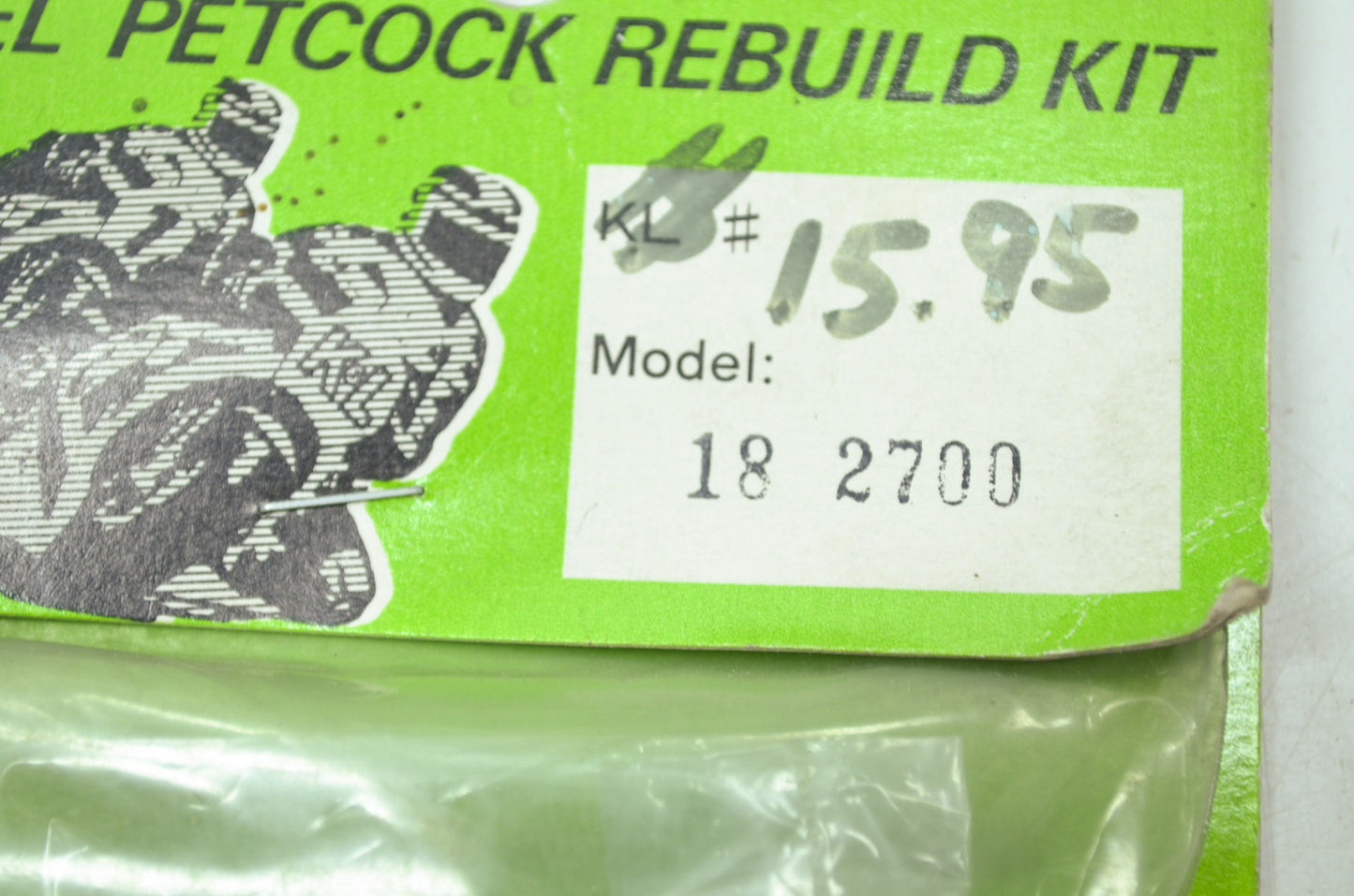 NEW K&L Fuel Petcock Rebuilt Kit 18-2700 NOS