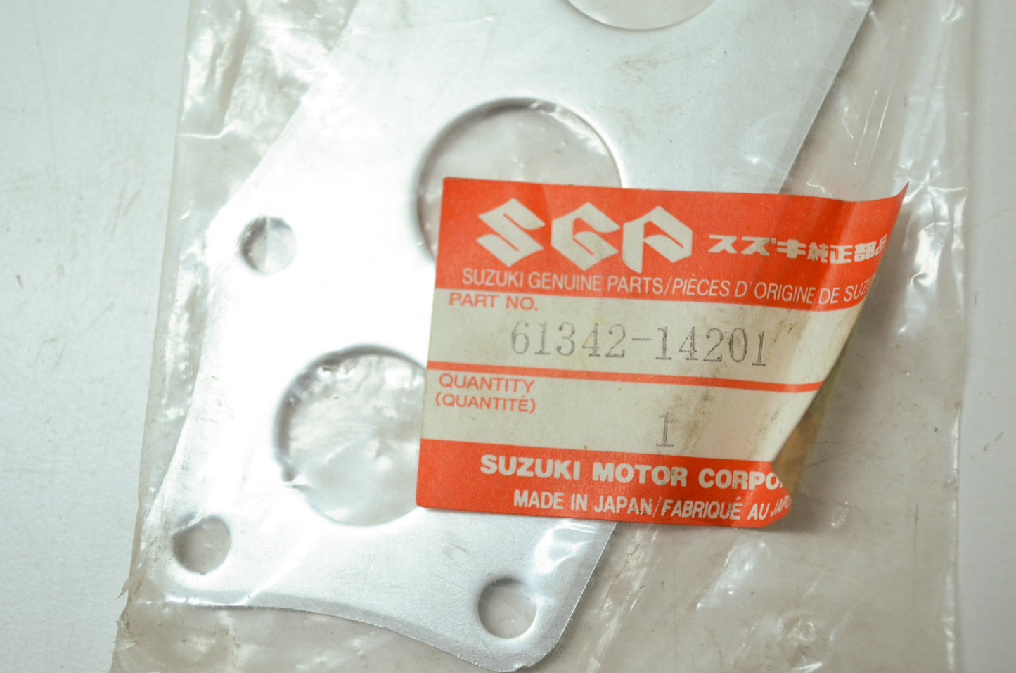 OEM Suzuki 61342-14201 Chain Guide Plate NOS