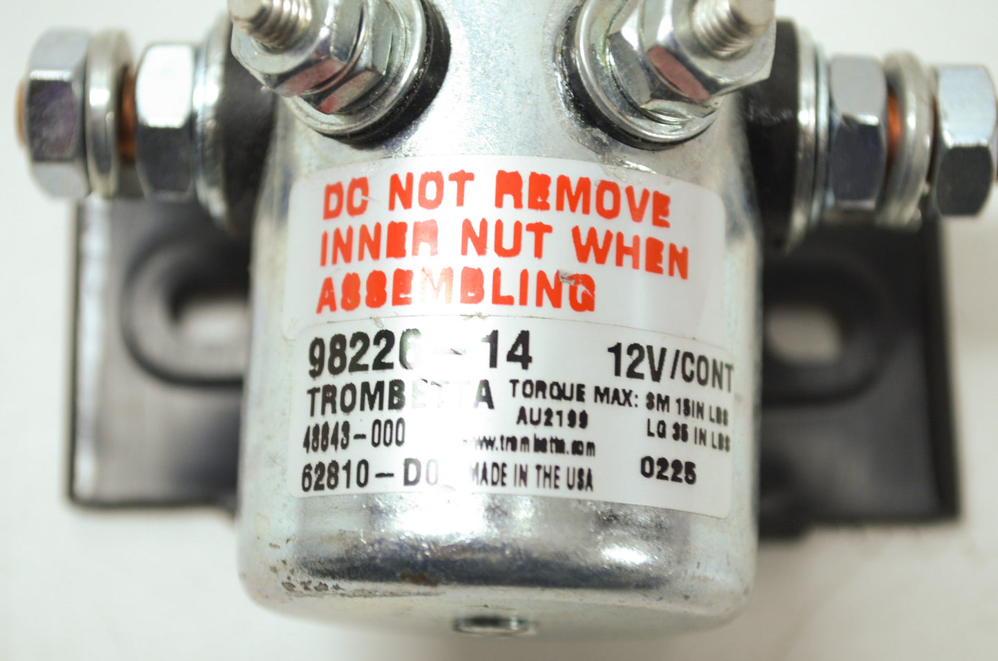NEW Warn Winch Solenoid 98226-14 NOS