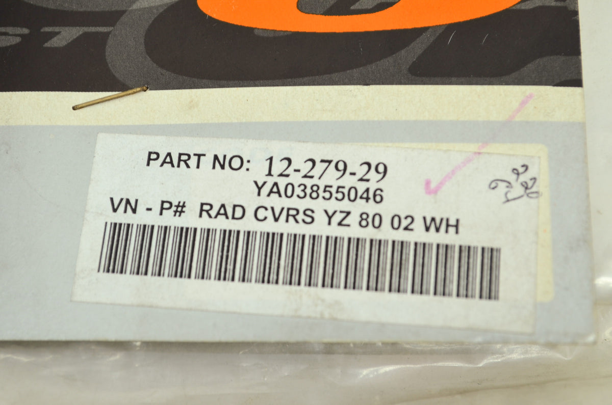 UFO 12-279-29 Radiator Cover Yamaha 2002 YZ80 NOS