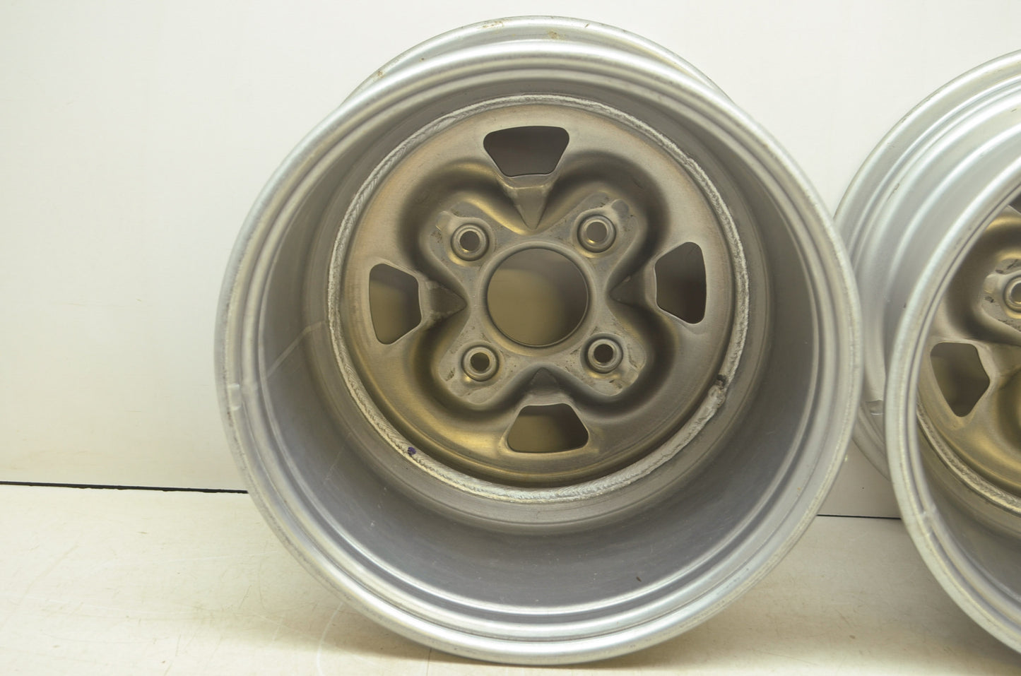 NEW OEM Yamaha Wheels Rims Set 12x7.5AT 06-21-04-48 NOS