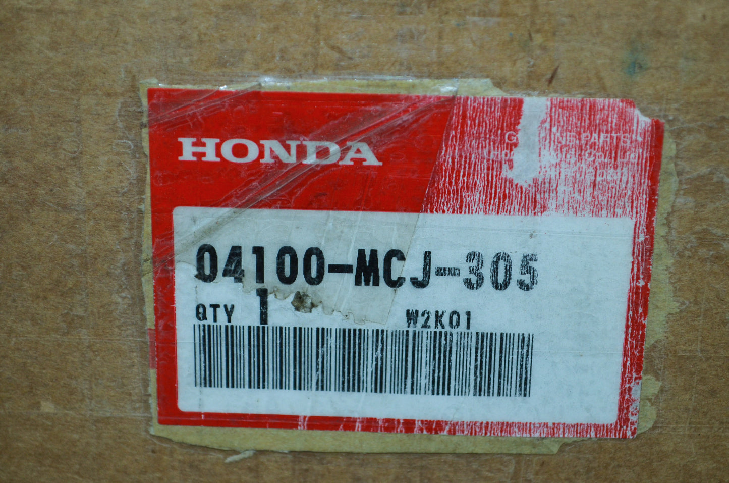 OEM Honda 04100-MCJ-305 Steering Stem Set NOS
