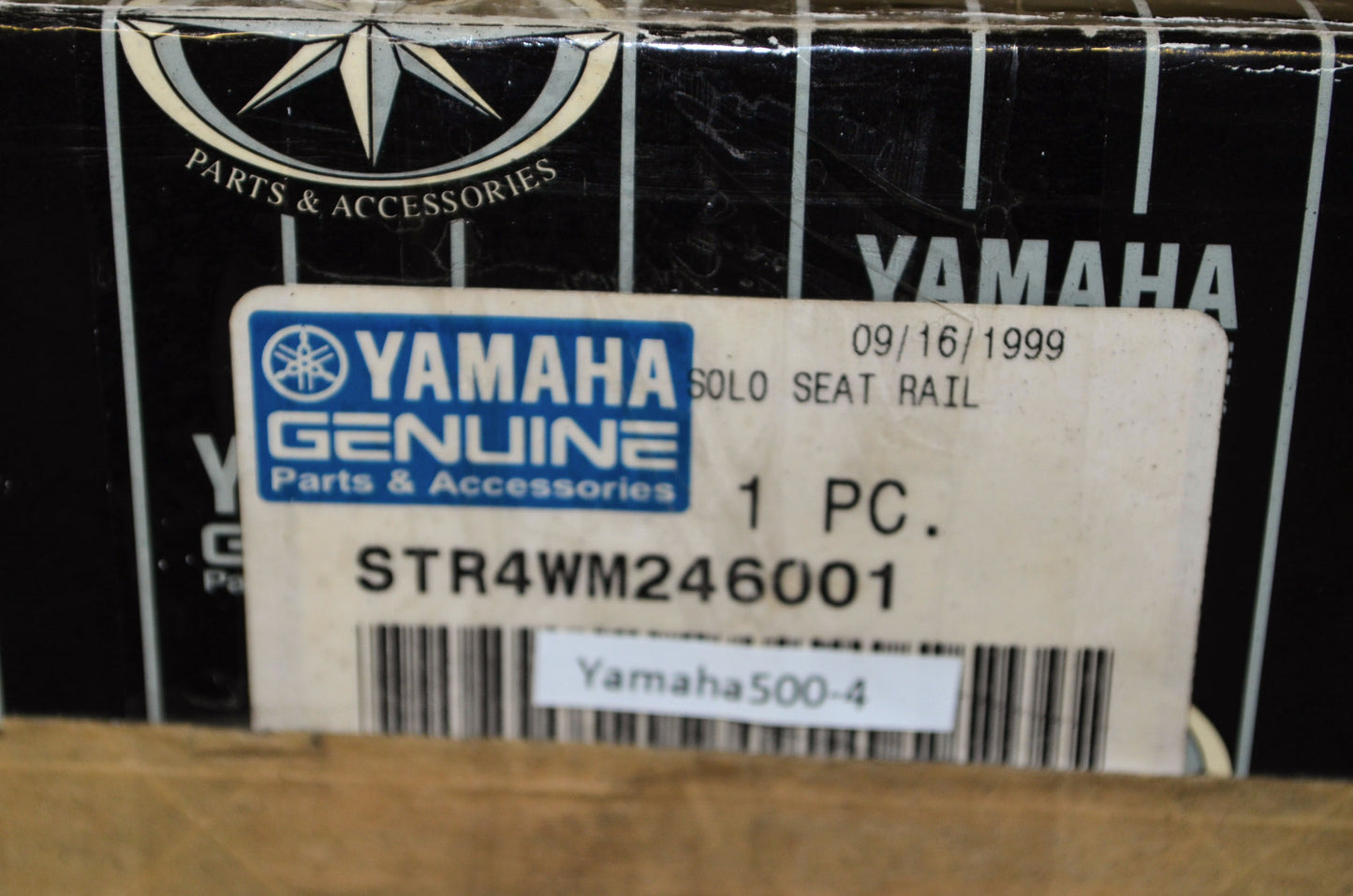 OEM Yamaha STR-4WM24-60-01 Solo Seat Rail NOS