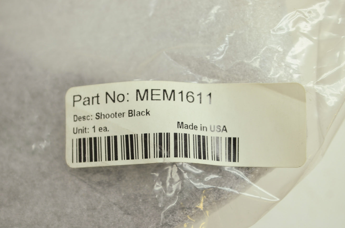 NEW Memphis Shades Shooter Black Windshield Harley Honda MEM1611 NOS