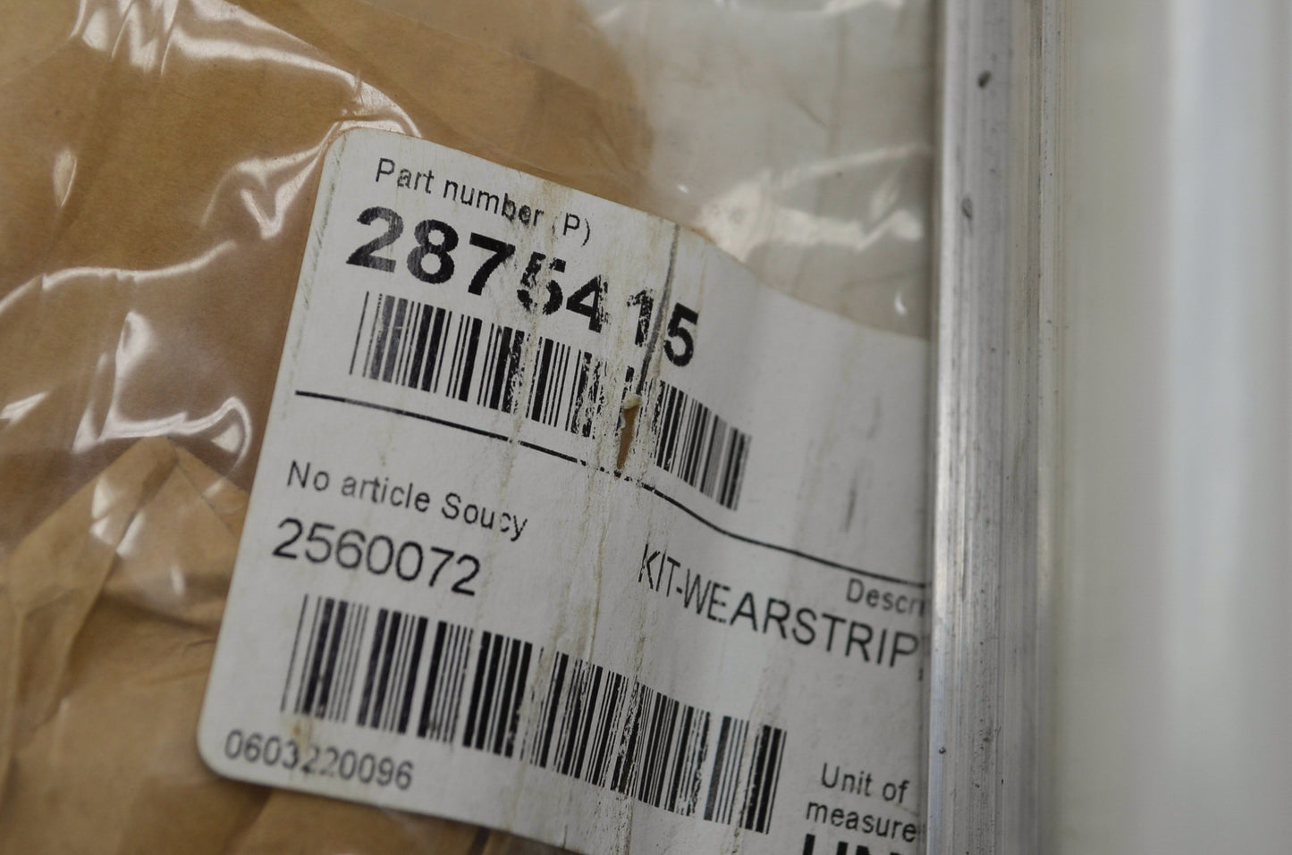 NEW OEM Polaris Tunnel Protector Kit 121' Switchback Fusion Touring 2875415 NOS