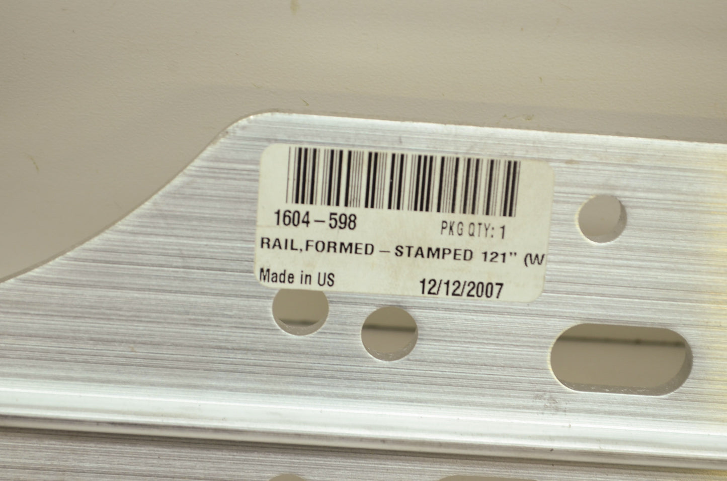 NEW OEM Polaris Slide Rail & Track Assembly Thundercat ZL ZR ZRT 1604-598 NOS