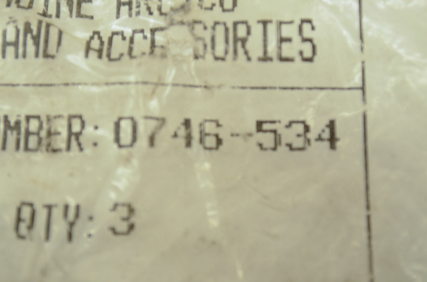 OEM Arctic Cat 0746-534 Cam Arm w/ Bearing 51.5 Gram Qty 3 NOS