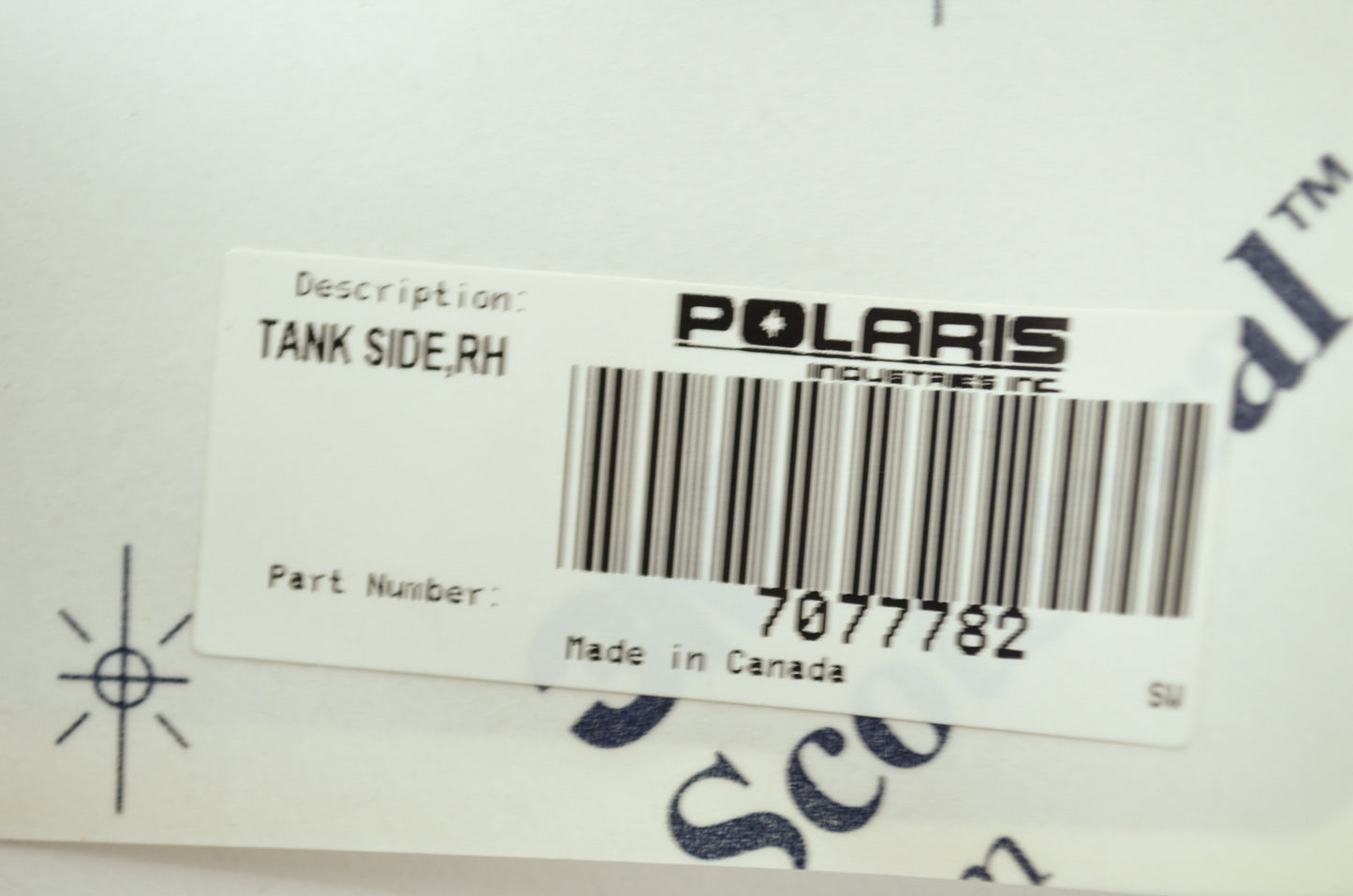 NEW OEM Polaris Right Decal 1999 Xplorer 400 7077782 NOS