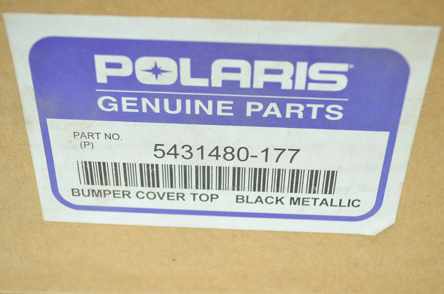 OEM Polaris 5431480-177 Evolved Front Bumper NOS