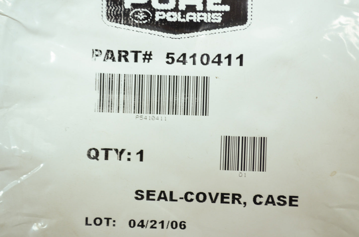 New OEM Polaris Clutch Case Seal NOS
