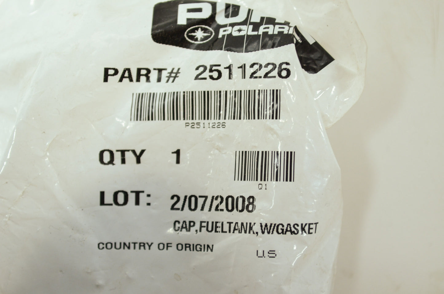 New OEM Polaris Fuel Cap NOS