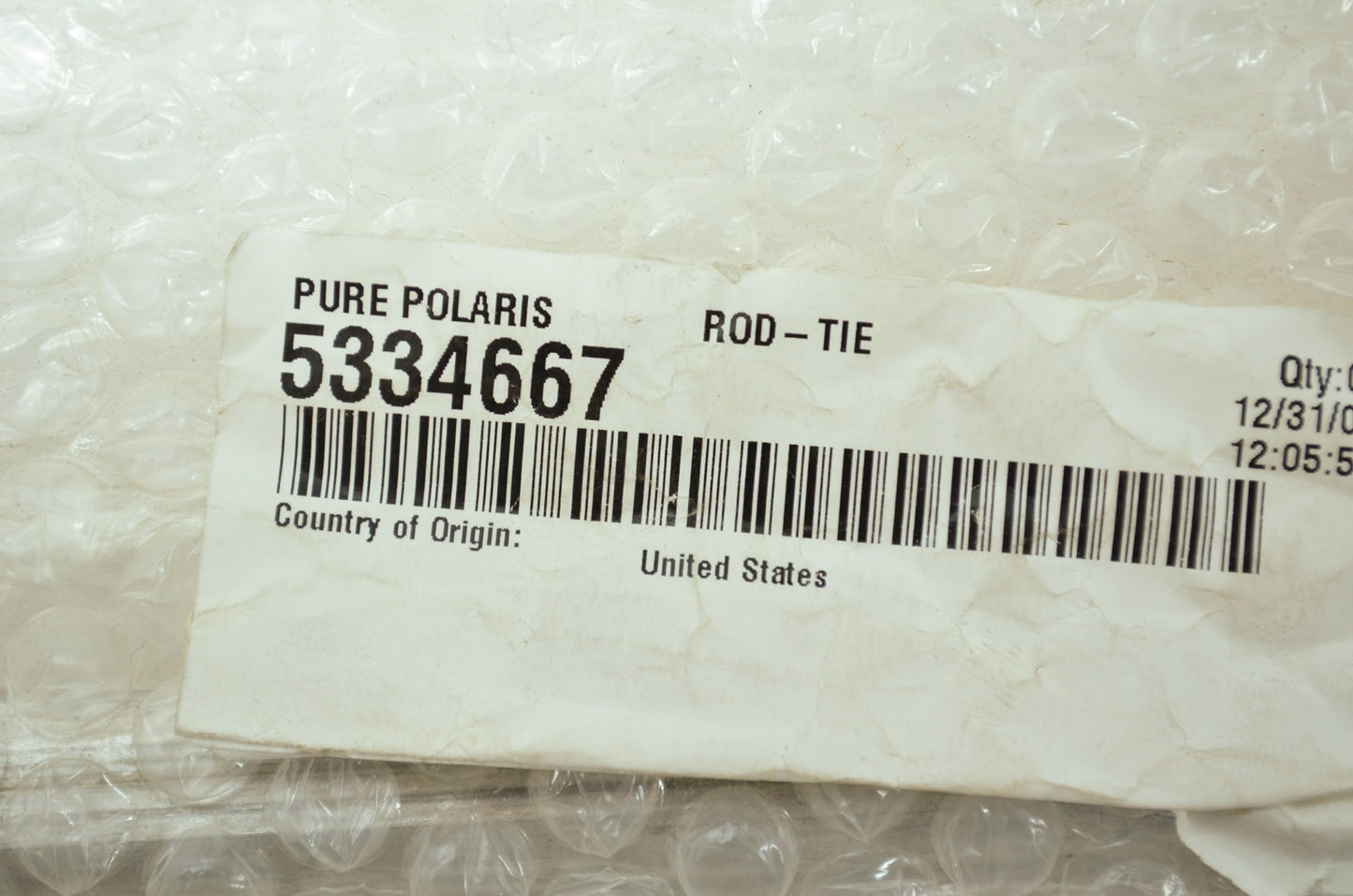 OEM Polaris 5334667 Tie Rod NOS