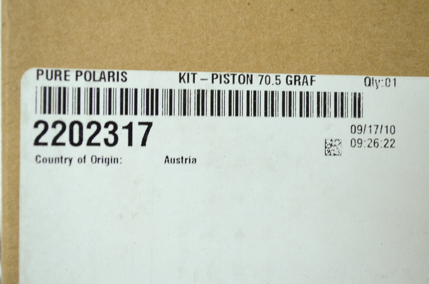 OEM Polaris 2202317 Piston Kit 2003 500 XC Edge NOS