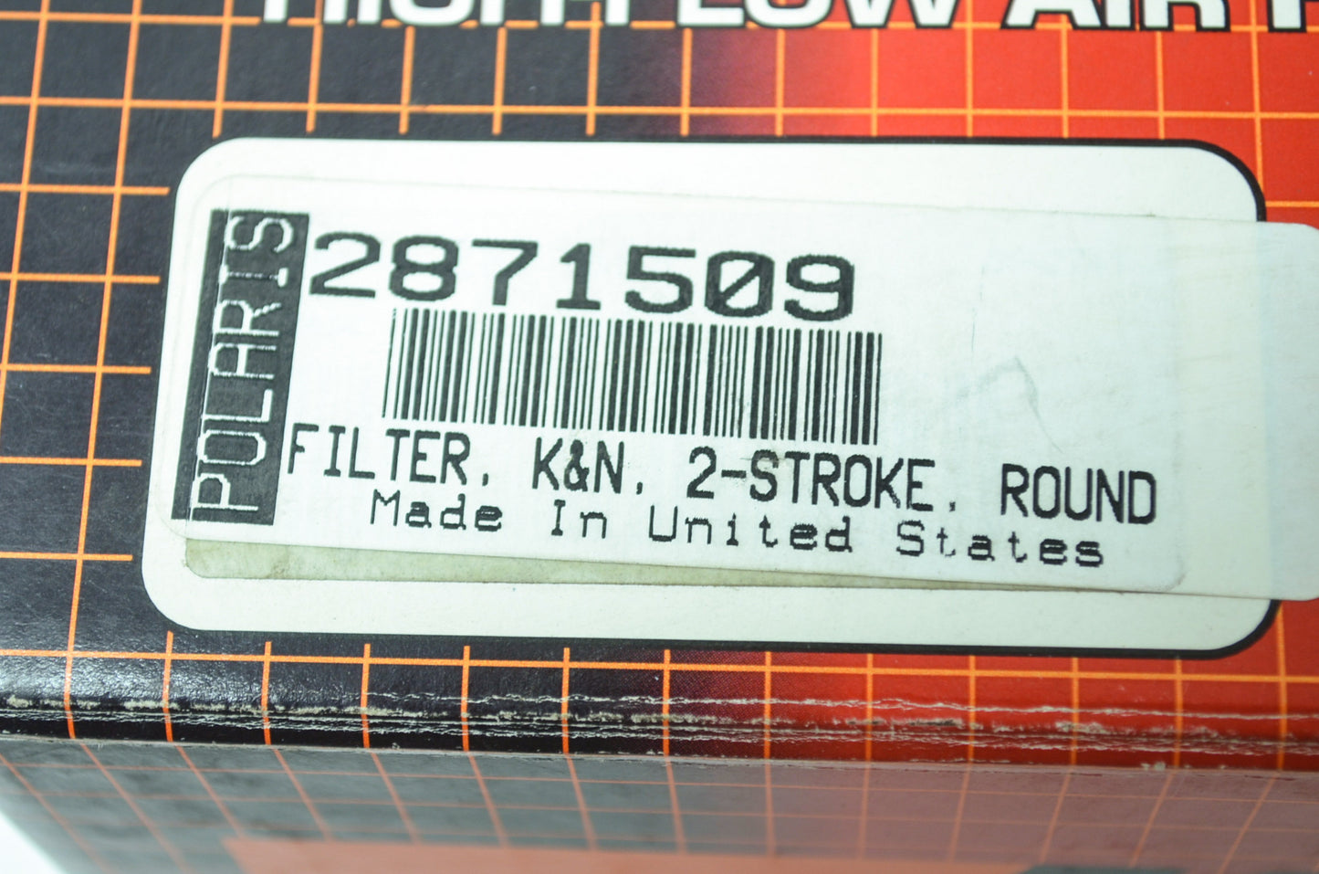 K&N 2871509 K&N Air Filter NOS