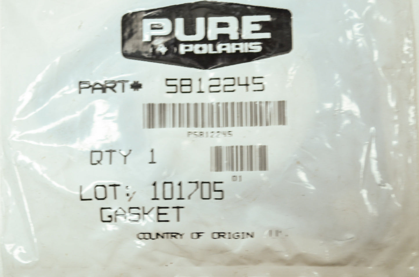 NEW OEM Polaris Exhaust Gasket 440 IQ PRO X 5812245 NOS