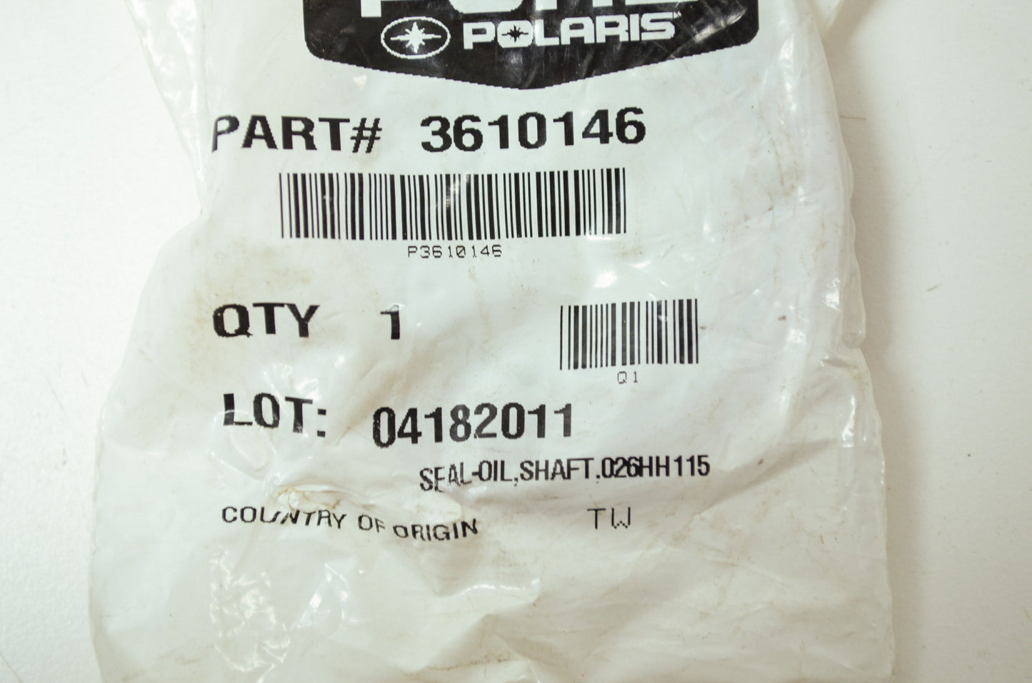 OEM Polaris 3610146 Shaft Oil Seal 026HH115 NOS