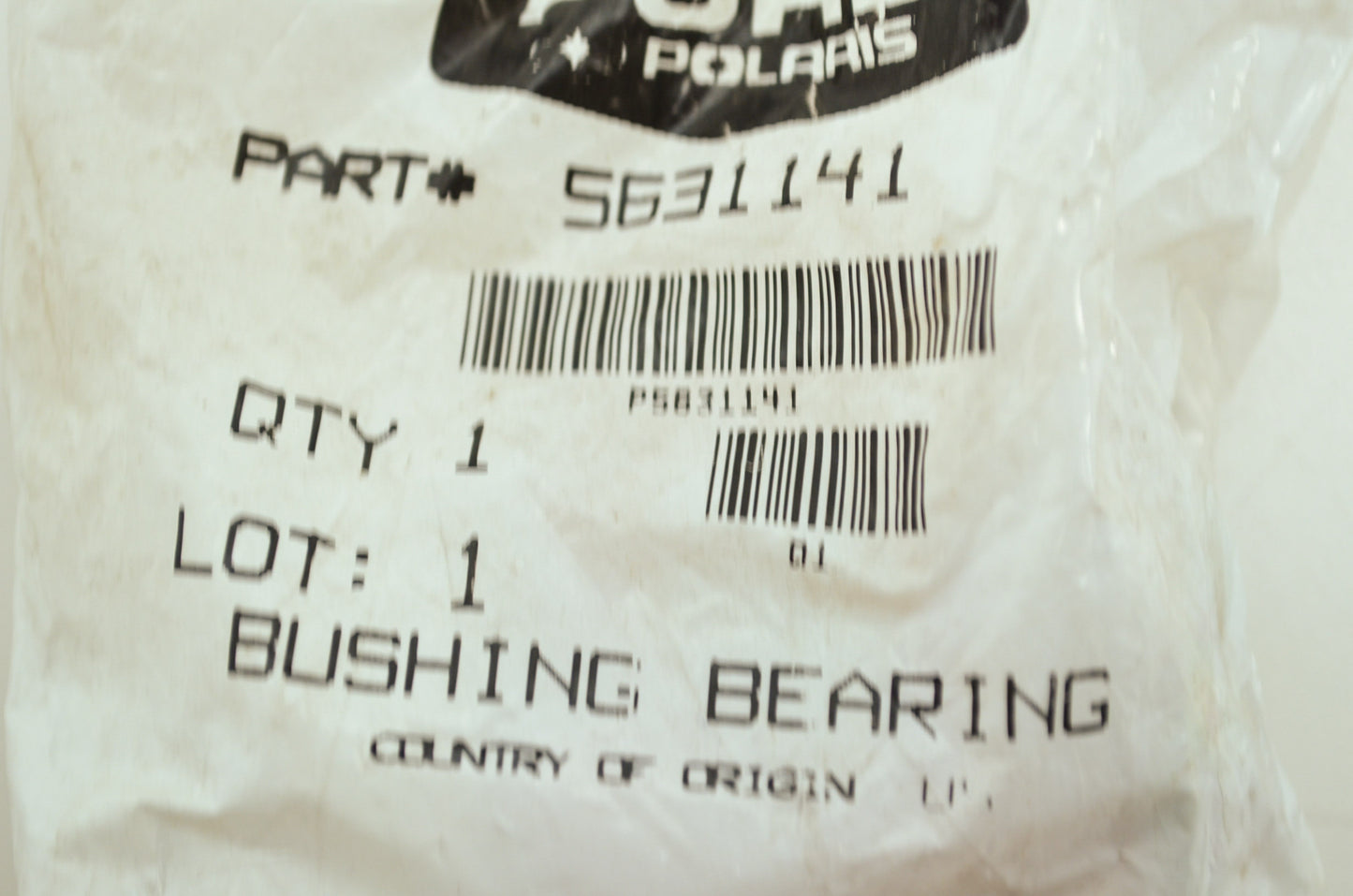 New OEM Polaris Bearing Bushing 2002 Sportsman 400 500 NOS