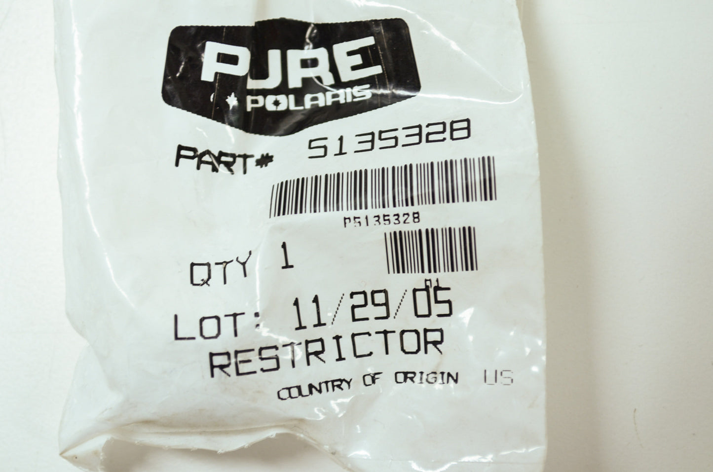 NEW OEM Polaris Coolant Restrictor Classic Switchback Touring IQ Cruiser 5135328