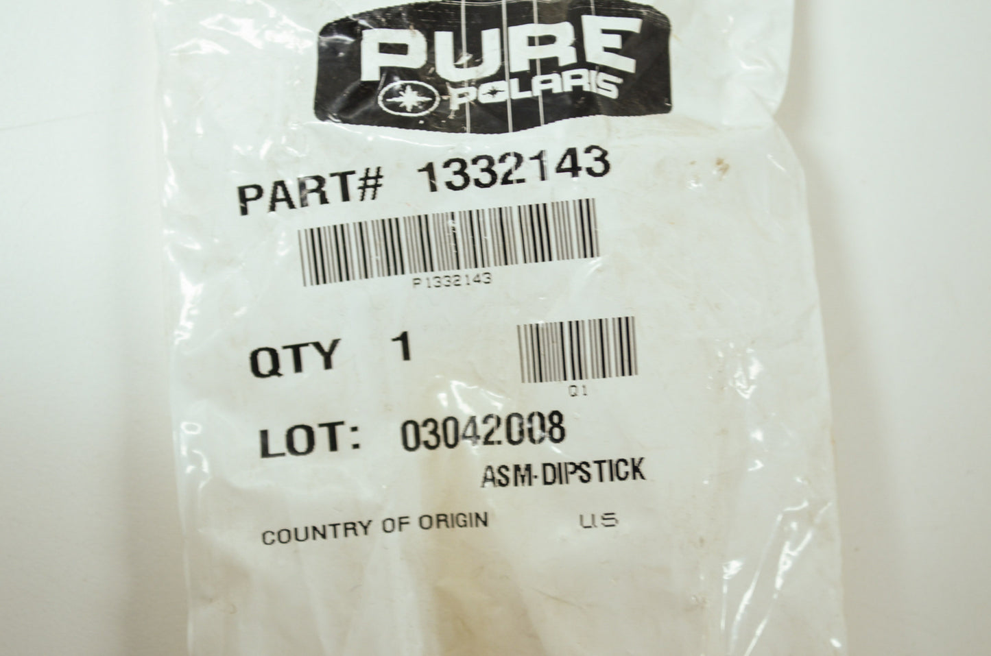 OEM Polaris 1332143 Dipstick Assembly