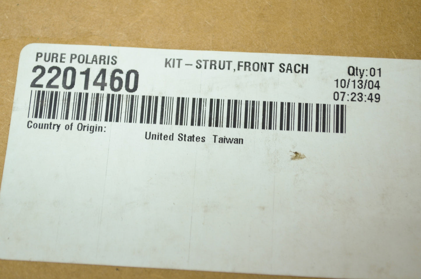 OEM Polaris 2201460 Front Shock Suspension Strut Sportsman Magnum 335 400L NOS