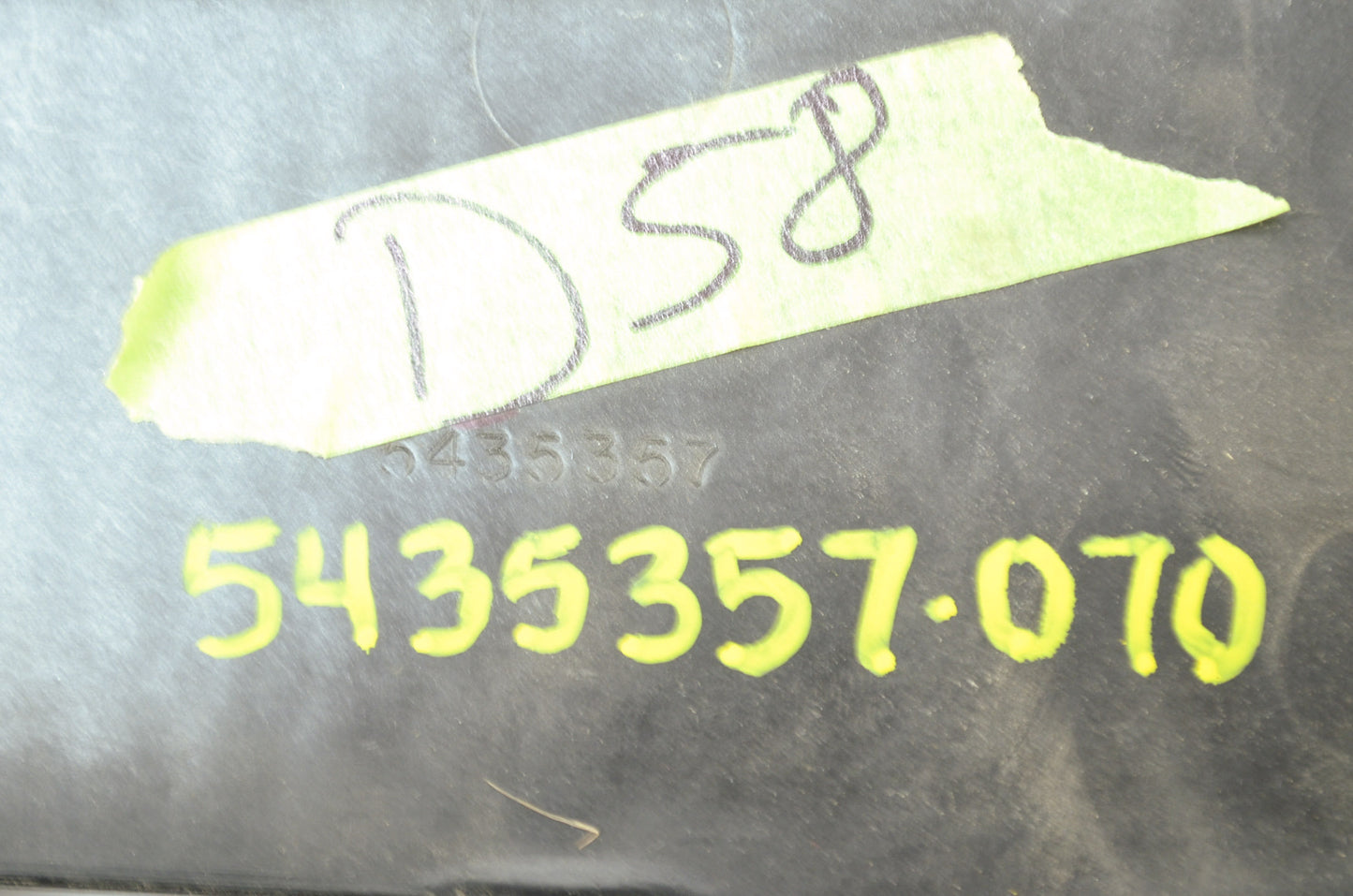 OEM Polaris 5435357-070 Black Front Bumper Panel NOS