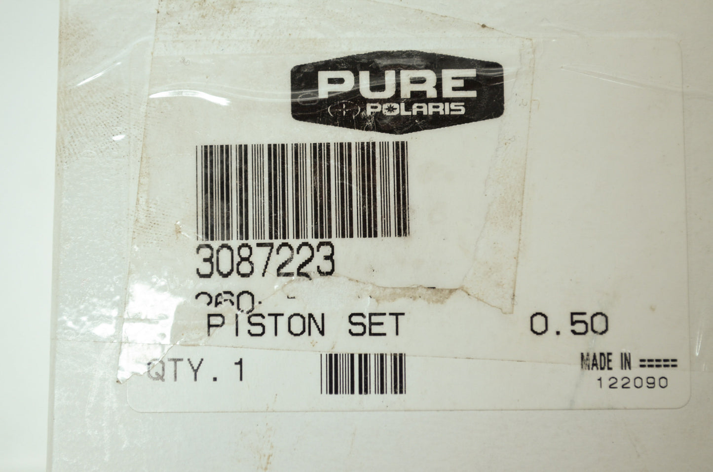 OEM Polaris 3087223 Piston Set .020"/.50MM O/S NOS