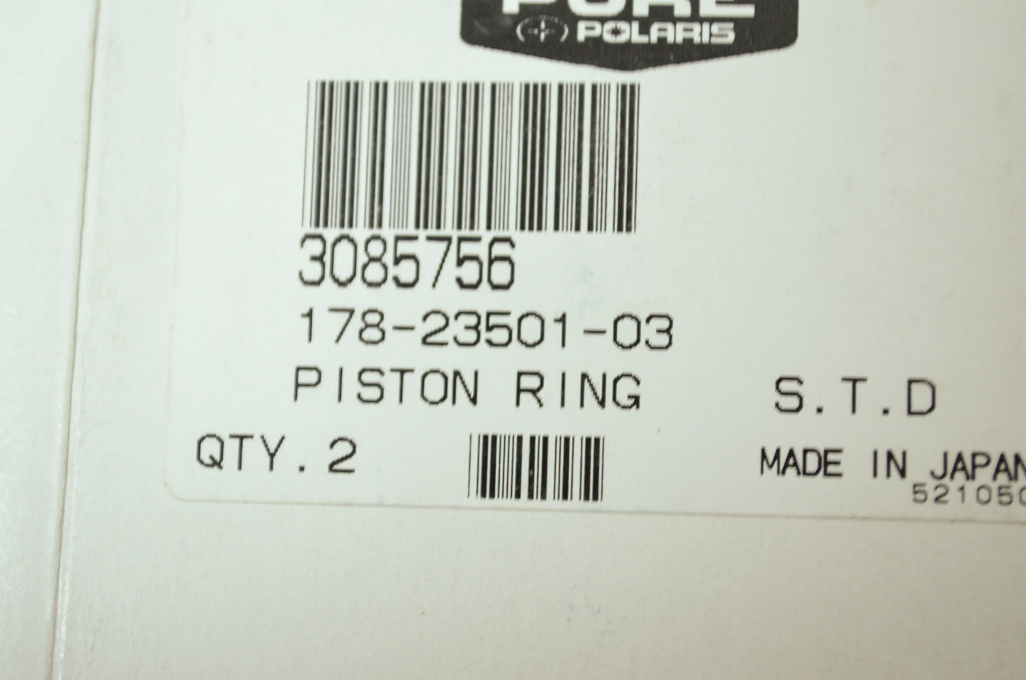 NEW OEM Polaris Piston Ring Set 1999 700 XCR 3085756 NOS