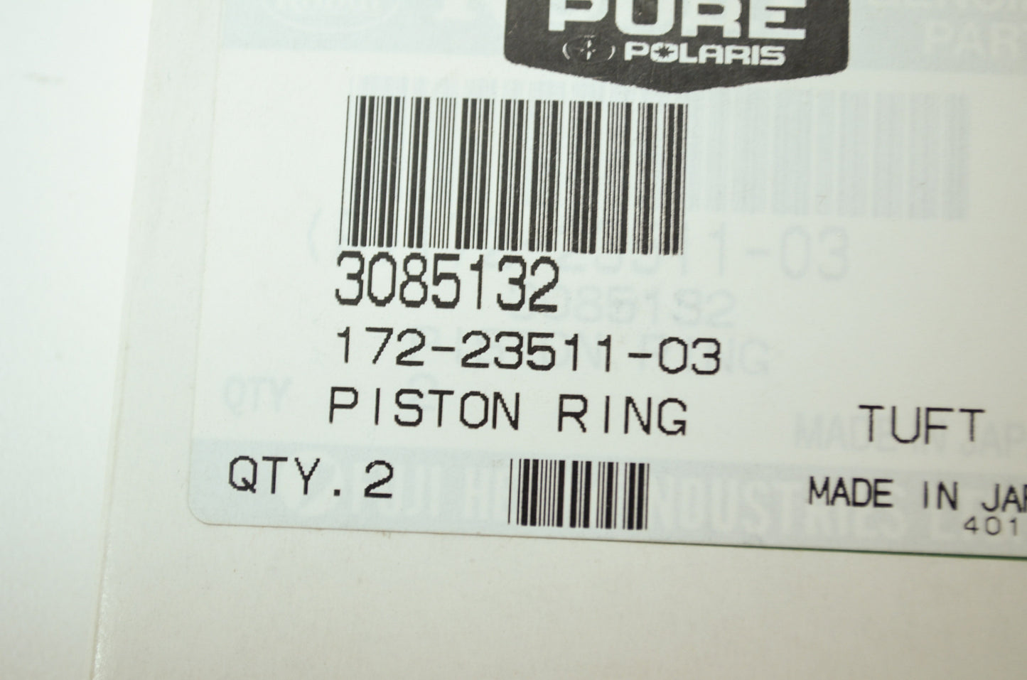 NEW OEM Polaris Piston Ring Set Ultra SKS SP RMK Touring XCR 3085132 NOS