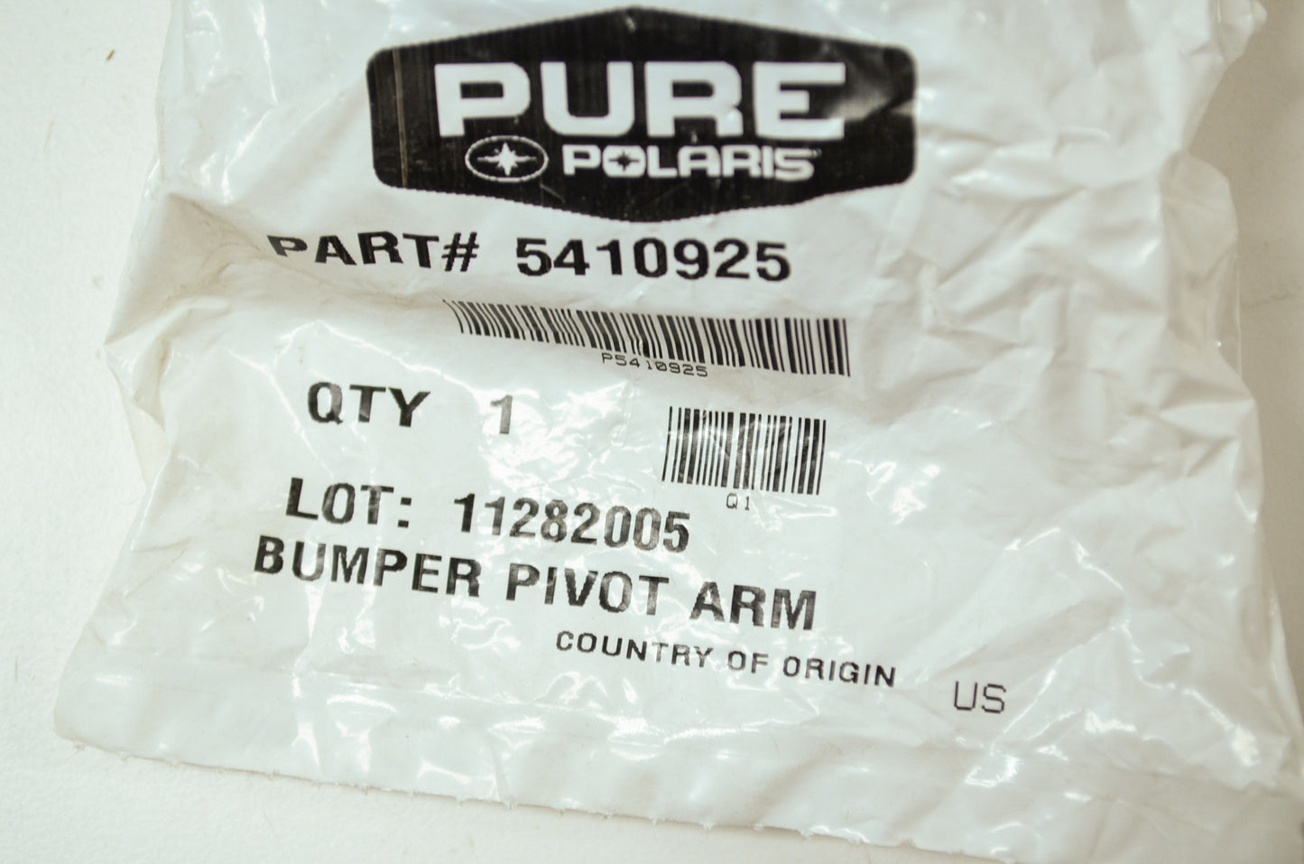 OEM Polaris 5410925 Pivot Arm Bumper NOS
