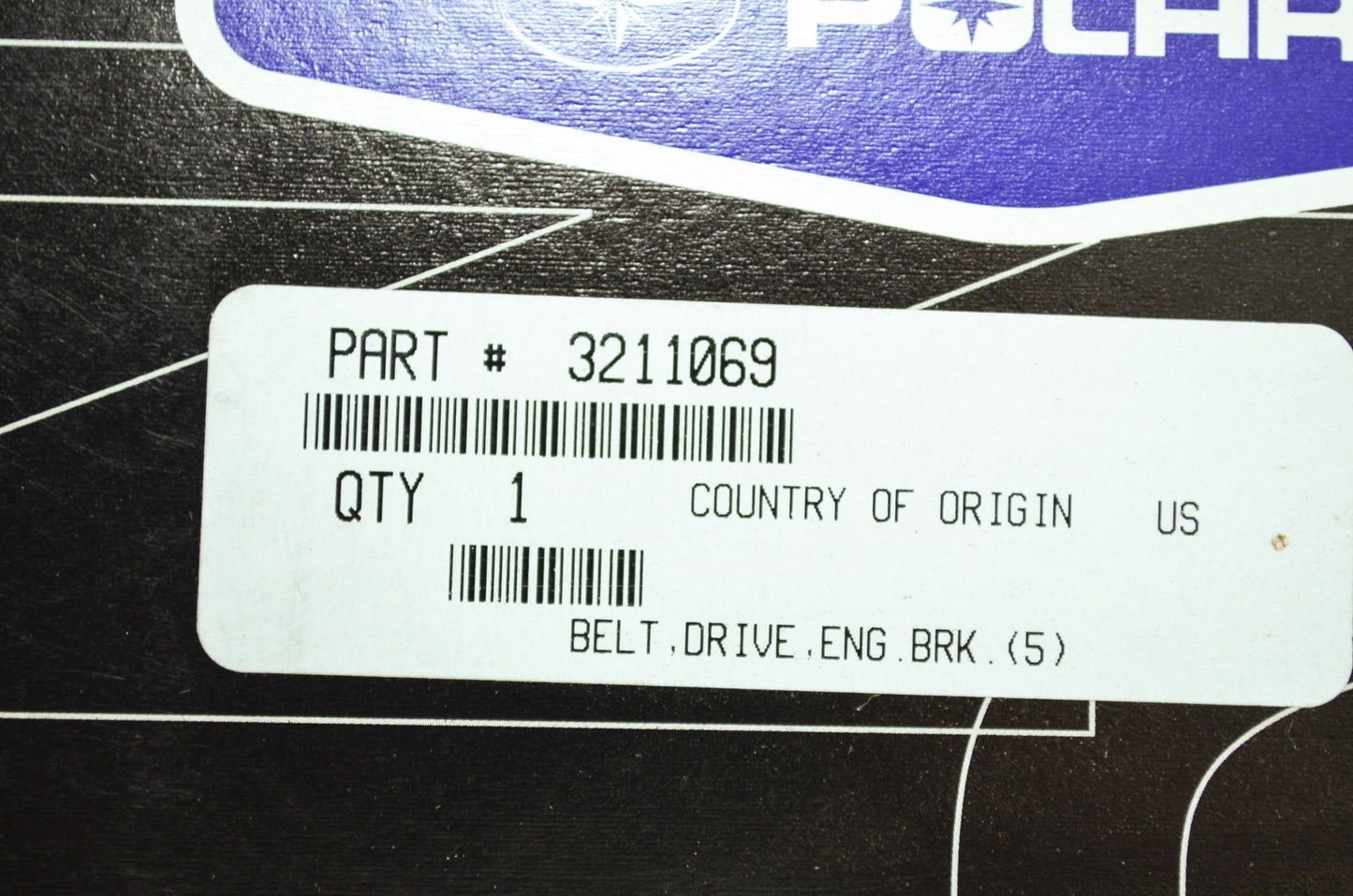 OEM Polaris Drive Belt Magnum Diesel Sportsman 325 500 2x4 4x4 3211069