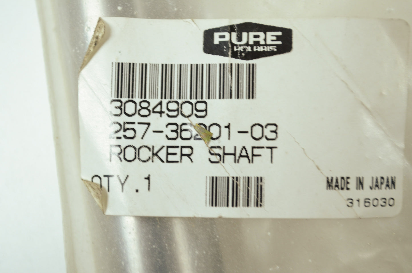 OEM Polaris 3084909 Rocker Shaft NOS