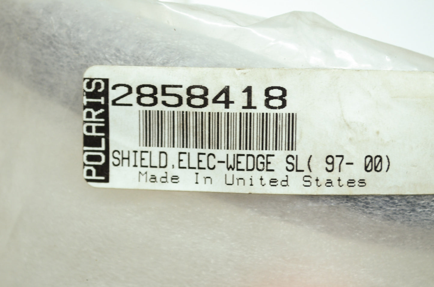 OEM Polaris Electric Helmet Shield 2858418