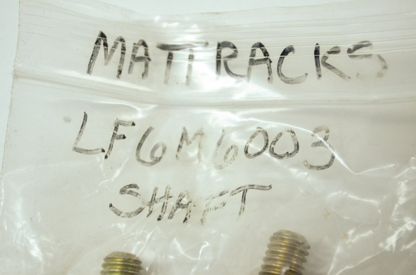 NEW OEM Polaris Snowmobile ATV UTV Mattrack Bolts QTY 2 LF6M6003 NOS