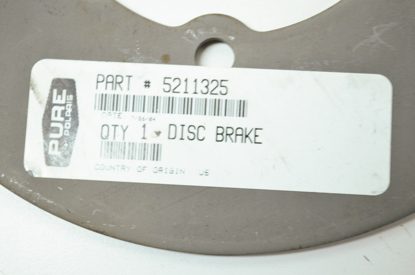 OEM Polaris 5211325 Brake Disc NOS
