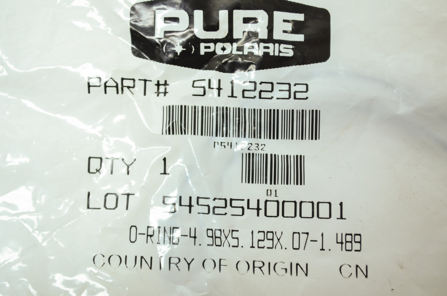 NEW OEM Polaris Head Gasket O-ring XC SP Edge RMK Switchback 600 700 800 5412232 NOS