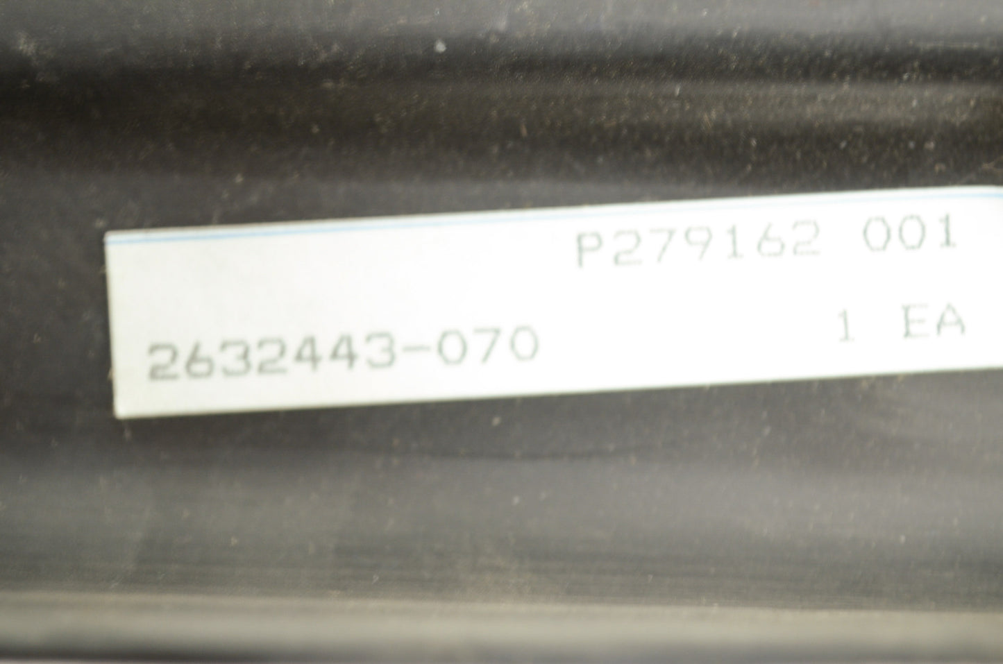 OEM Polaris 2632443-070 Left Black Snow Skirt/Reflector Assembly NOS