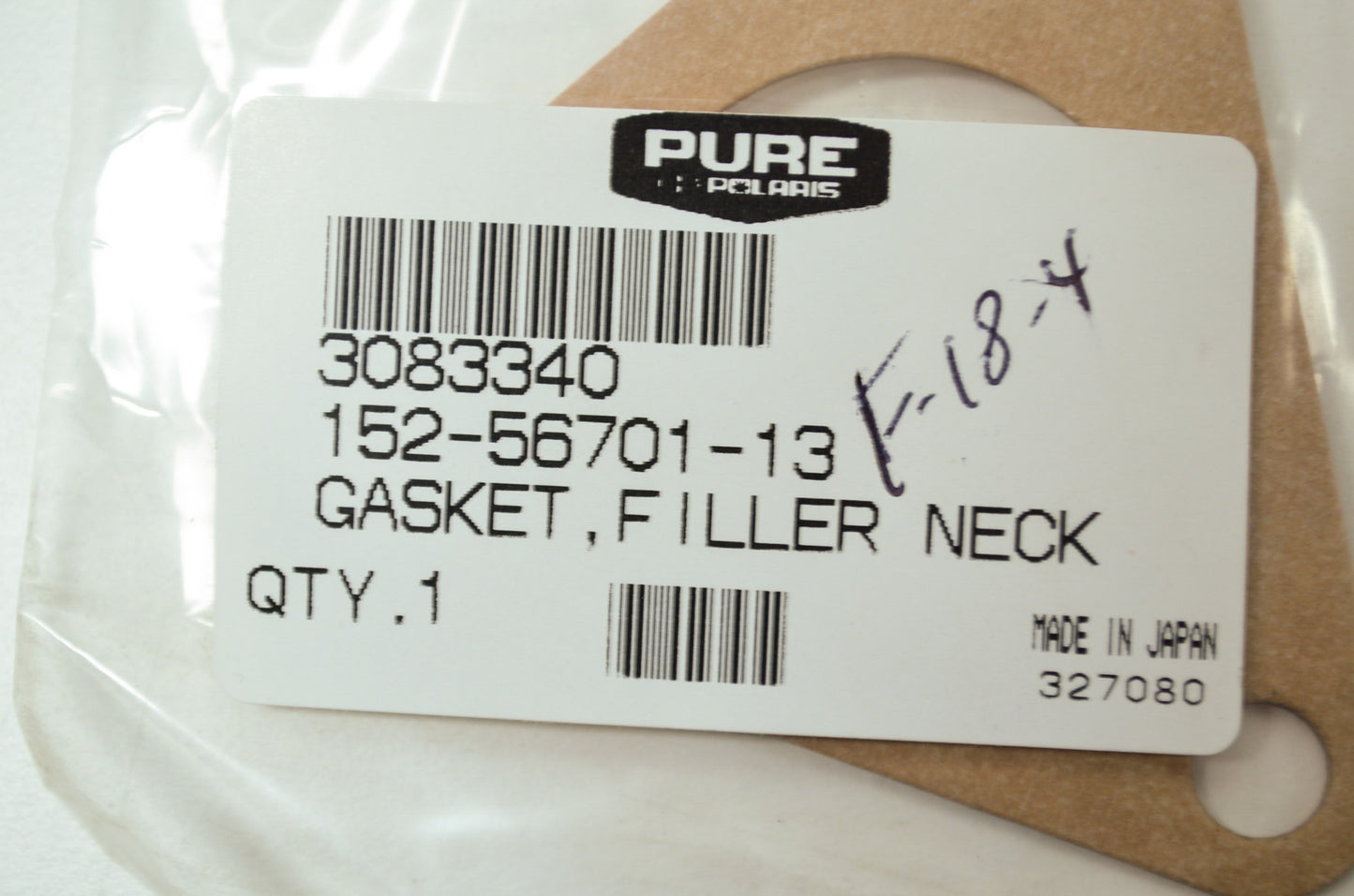New OEM Polaris Filler Neck Gasket NOS
